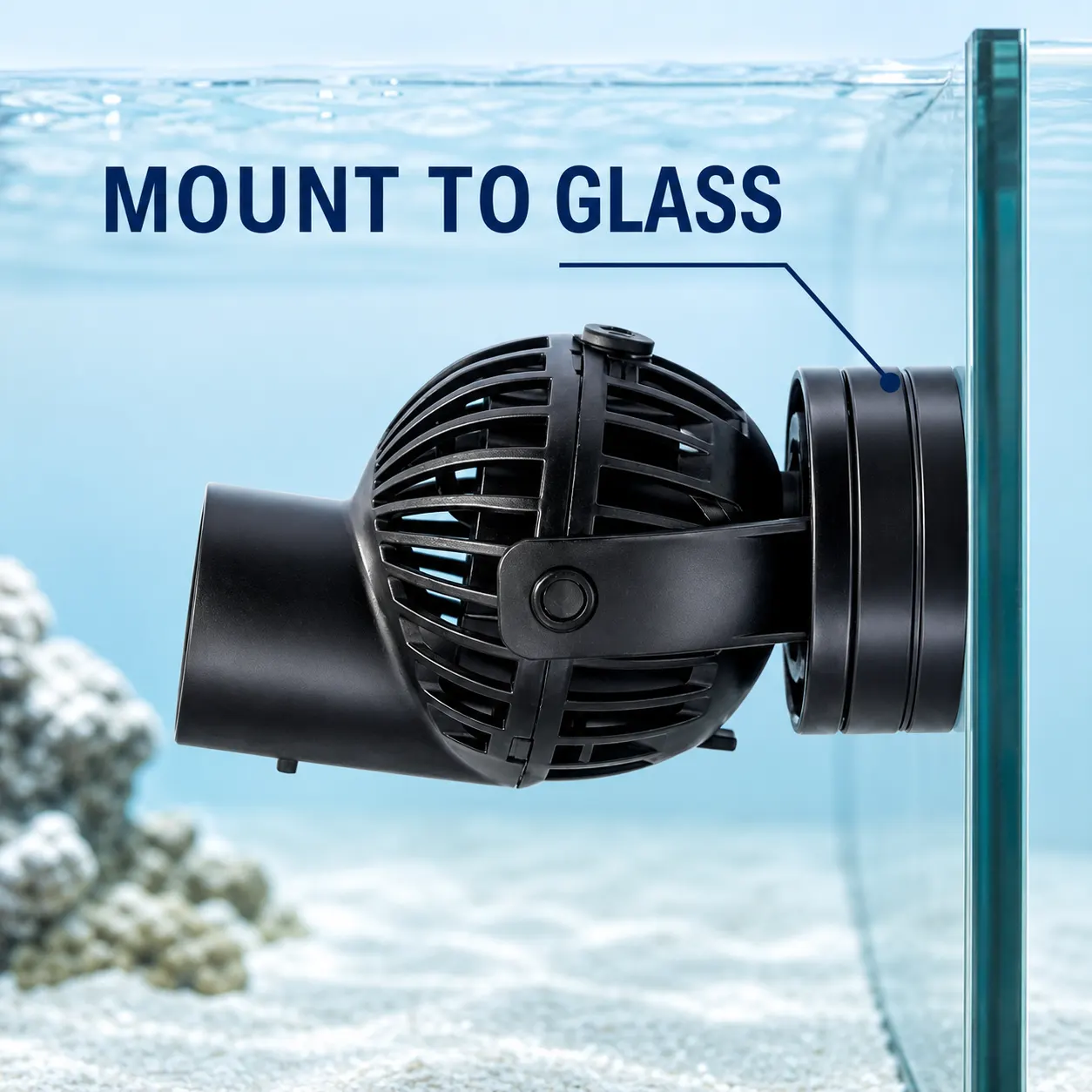 Aquarium Wave Maker Pump and included accessories